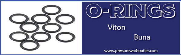 PRESSURE WASHER O-RINGS